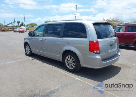 2016 Dodge Grand Caravan Sxt из США, поврежденный, VIN 2C4RDGCG7GR309669